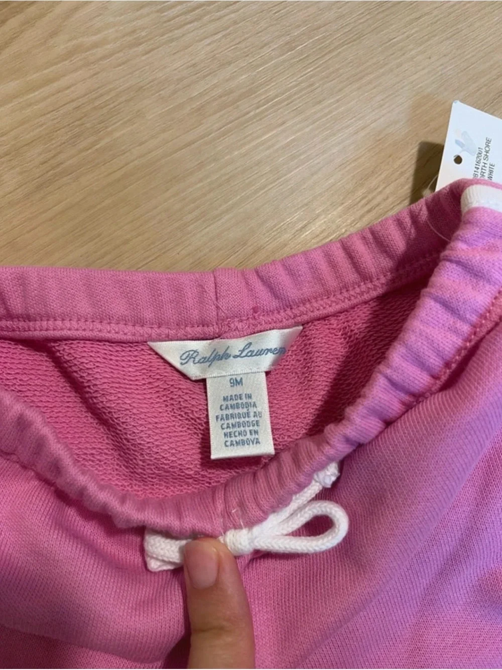 Ralph Lauren 9M baby girl short